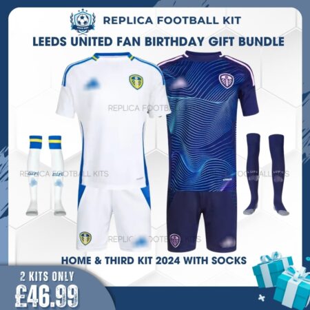 Leeds United FC Birthday Kit Gift Set 24/25