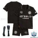 Manchester City Away Kid Replica Kit 25/26 - overview with socks