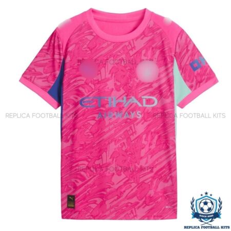 Manchester City Pink Goalkeeper Men Replica Shirt 25/26 - front view