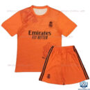 Real Madrid Away Kids Replica Football Kit 2024/25 - Front View