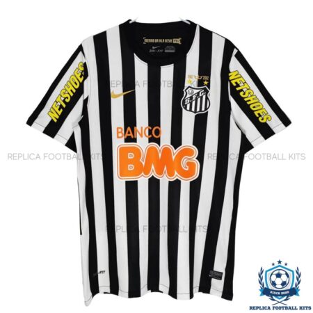 Retro Santos FC Away Men Replica Shirt 12/13 - front view