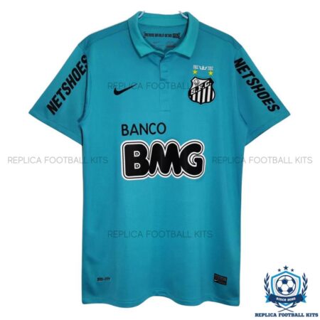 Retro Santos FC Goalkeeper Men Replica Shirt 12/13 - front view