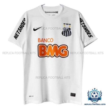 Retro Santos FC Home Men Replica Shirt 12/13 - front view
