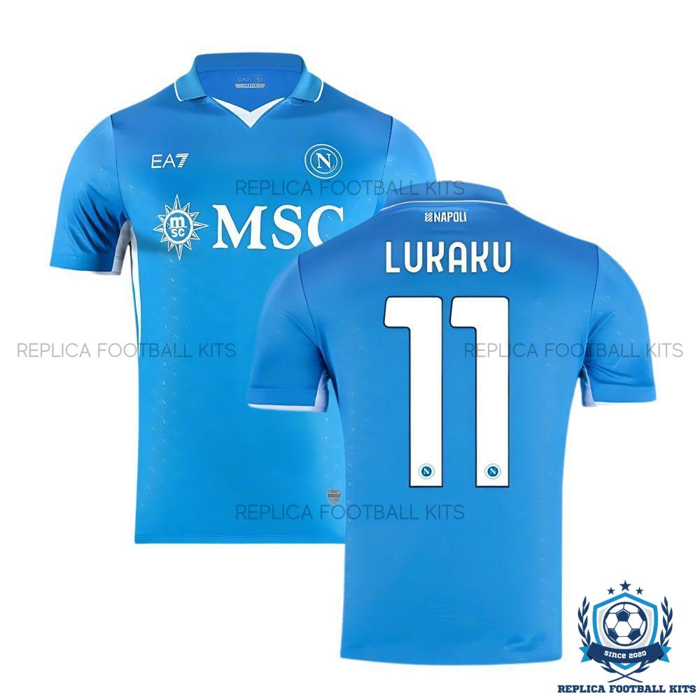 SSC Napoli LUKAKU 11 Home Men Replica Shirts 24/25 - overview