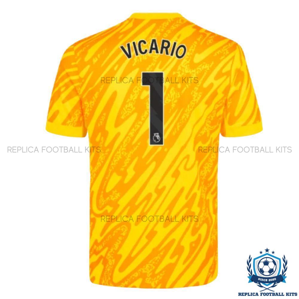 Tottenham Hotspur VICARIO 1 Goalkeeper Men Replica Shirt 24/25 - back view
