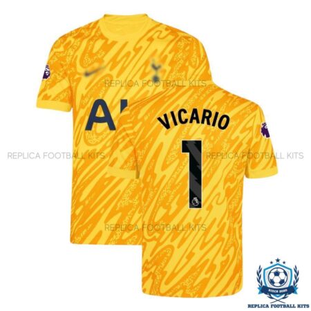 Tottenham Hotspur VICARIO 1 Goalkeeper Men Replica Shirt 24/25 - overview