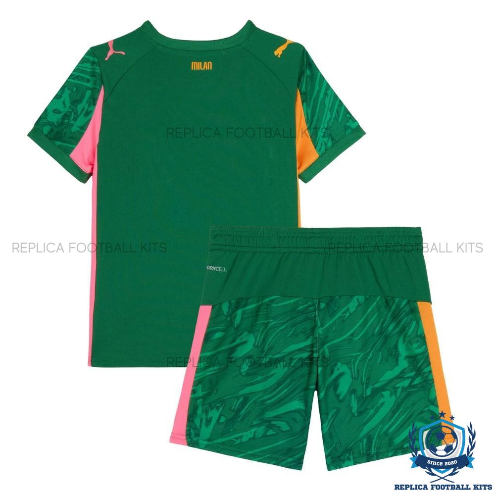 AC Milan Goalkeeper Kids Replica Kit 25/26 - back view