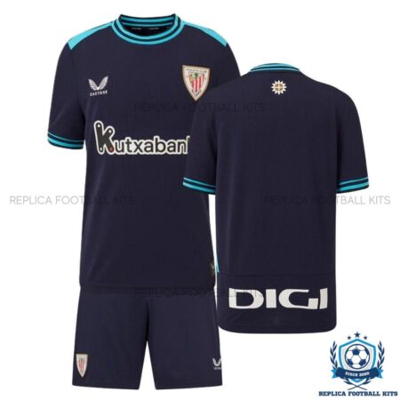 Athletic Club Bilbao Away Kids Replica Kit 25/26 - overview