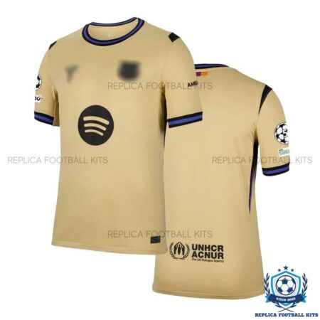 Barcelona Away Men Replica Shirt 25/26 - ovevriew