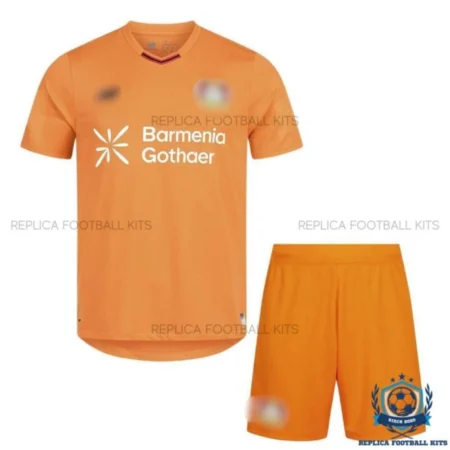 Bayer Leverkusen Goalkeeper Kids Replica Kit 25/26 - front view