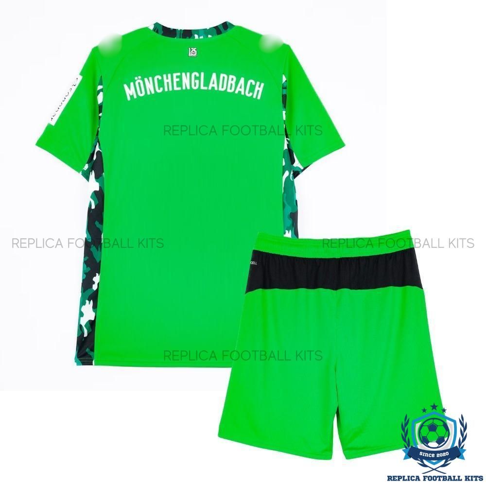 Borussia Mönchengladbach Away Kids Replica Football Kit 2025/26 - Image 2