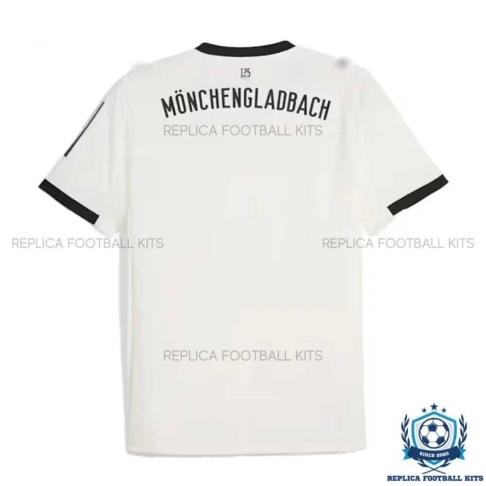 Borussia Mönchengladbach Home Men Replica Shirt 25/26 - back view