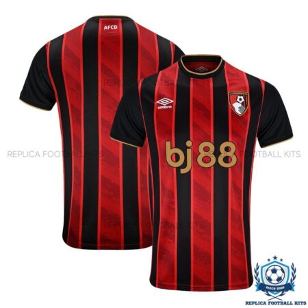Bournemouth Home Men Replica Football Shirt 25/26 - overview