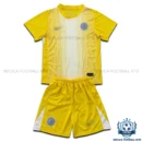 Chelsea Yellow Goalkeeper Kid Replica Kit 25/26 - front view