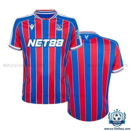 Crystal Palace Home Men Replica Shirt 25/26 - overview