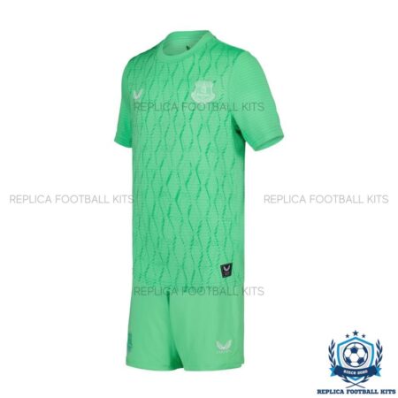 Everton Goalkeeper Kid Replica Kit 25/26 - front view