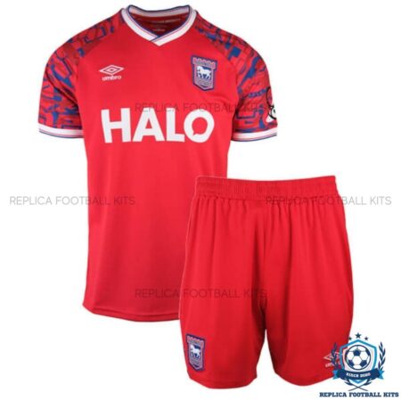 Ipswich Town Away Kid Replica Kit 25/26 - front view