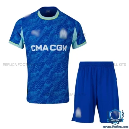 Olympique Marseille Third Kids Replica Kit 25/26 - front view