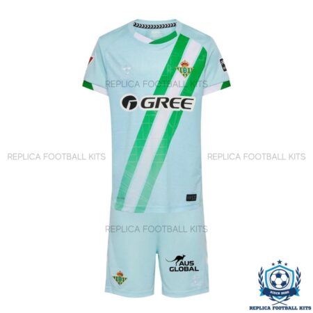 Real Betis Away Kids Replica Kit 25/26 - front view