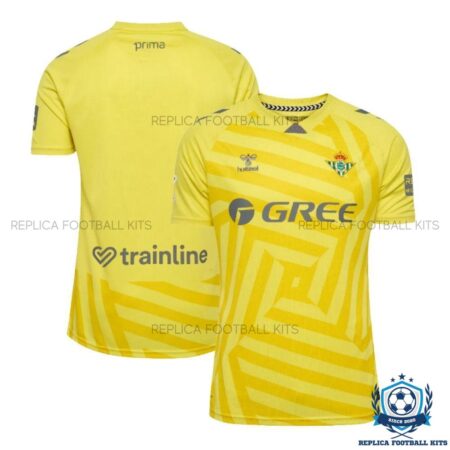 Real Betis Yellow Goalkeeper Men Replica Shirt 25/26 - overview