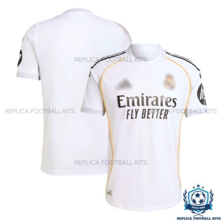 Real Madrid Home Men Replica Shirt 25/26 - overview