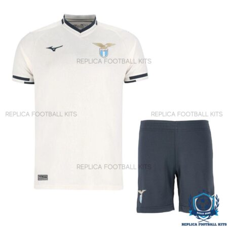 SS Lazio Away Kid Replica Football Kit 25/26 - front view