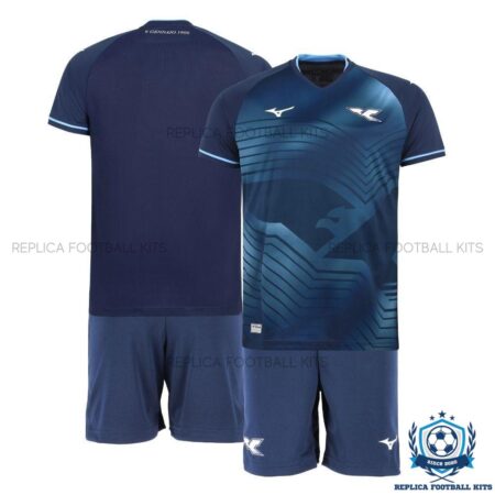 SS Lazio Third Kid Replica Football Kit 25/26 - overview