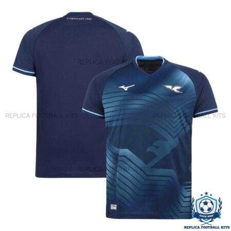 SS Lazio Third Men Replica Football Shirt 25/26 - overview