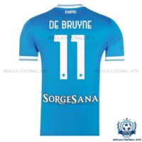 SSC Napoli De Bruyne 11 Home Men Replica Shirts 25/26