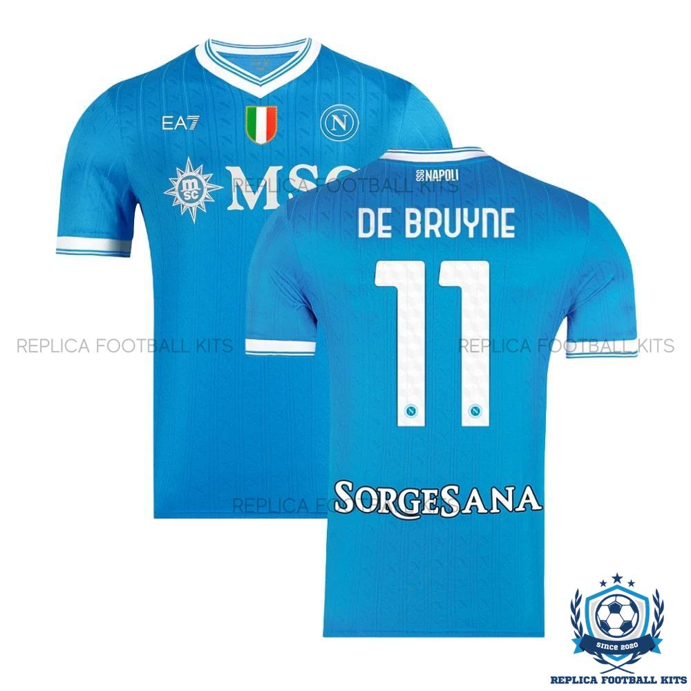 SSC Napoli De Bruyne 11 Home Men Replica Shirts 25/26