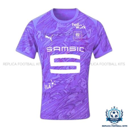 Stade Rennais Purple Goalkeeper Men Replica Shirt 25/26 - front view