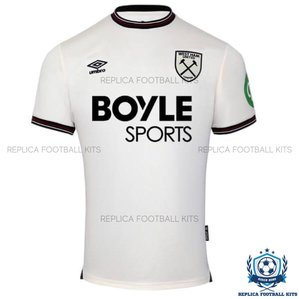 West Ham Away Men Replica Shirt 25/26 - overview - front view