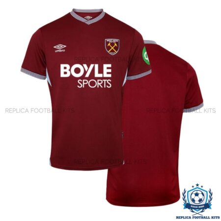 West Ham Home Men Replica Shirt 25/26 - overview