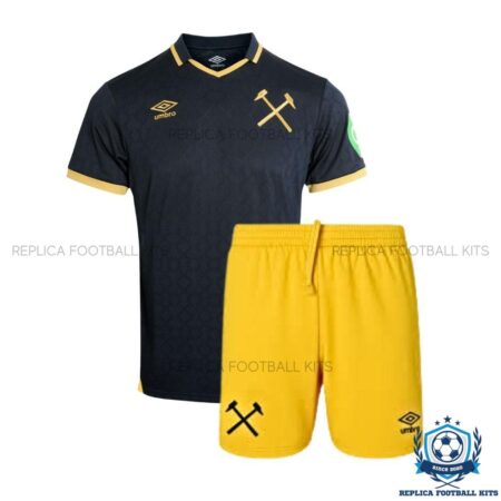 West Ham Third Kids Replica Kit 25/26 - front view