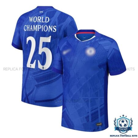 Chelsea World Champions 25 Home Men Replica Shirt 25/26 - overview