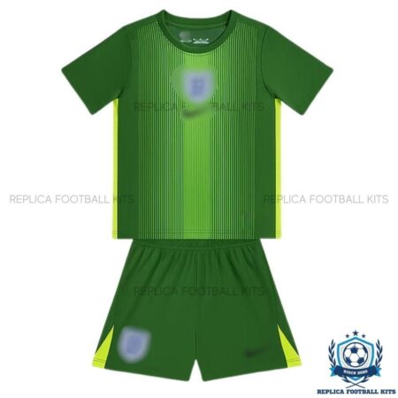 England Goalkeeper Kid Replica Kit 25/26 - front view - front view