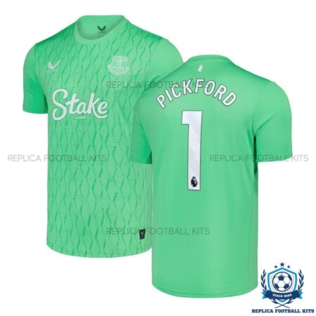Everton PICKFORD 1 Goalkeeper Men Replica Shirt 25/26 - overview