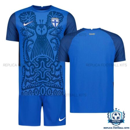 Finland Away Kid Replica Football Kit 25/26 - overview