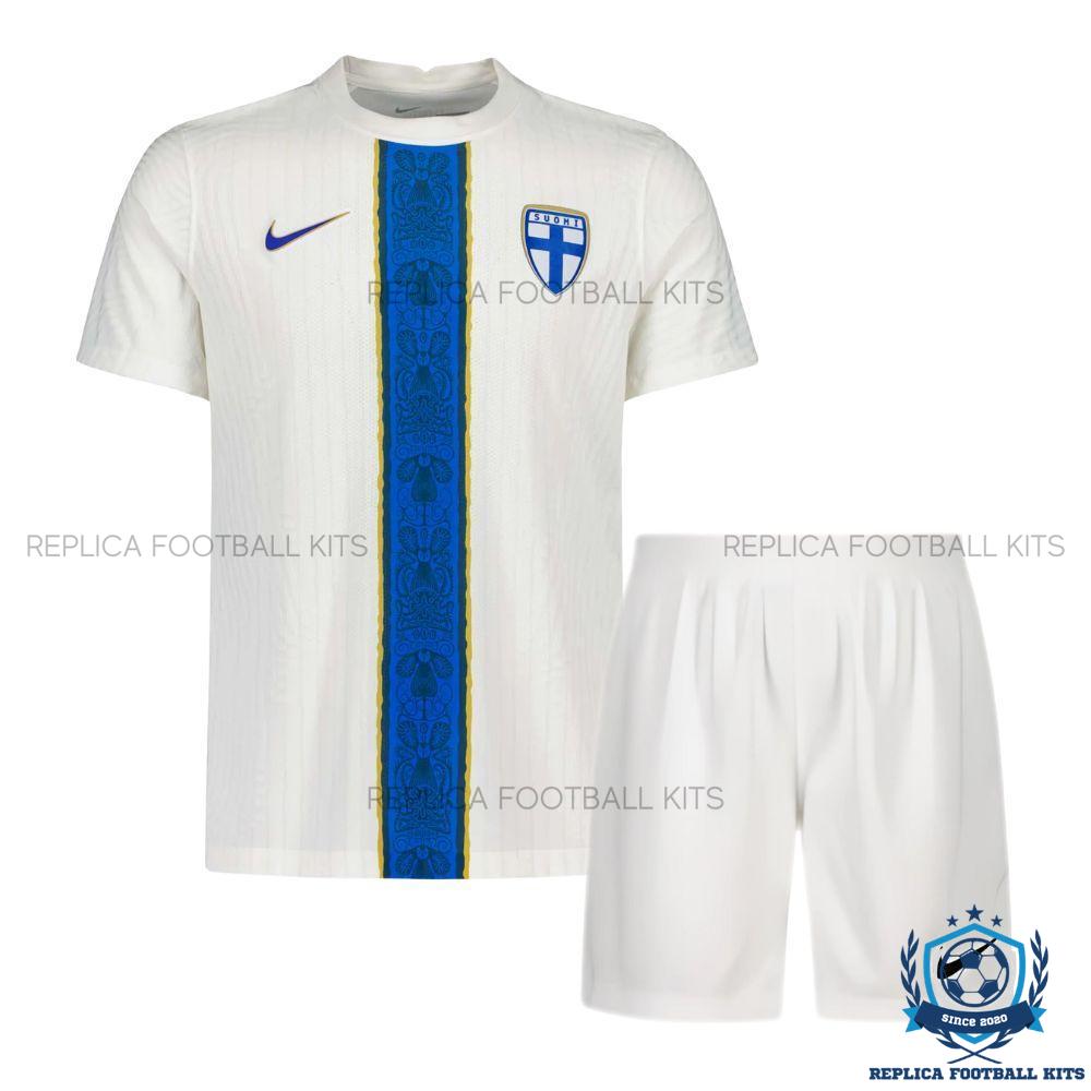 Finland Home Kid Replica Football Kit 25/26 - front view