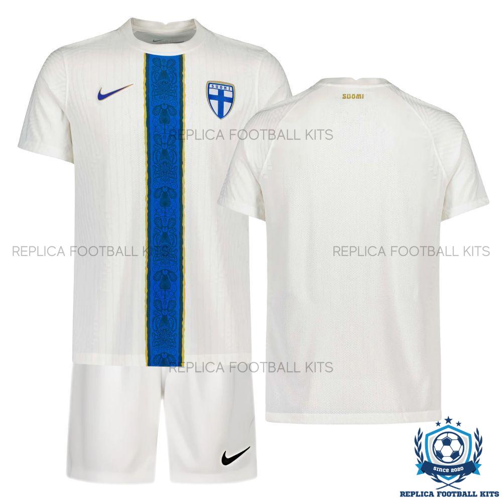 Finland Home Kid Replica Football Kit 25/26 - overview
