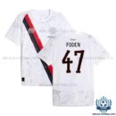 Man City Foden 47 White KidSuper Men Replica Shirt 25/26 - overview