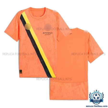 Manchester City Orange KidSuper Men Replica Shirt 25/26 - overview