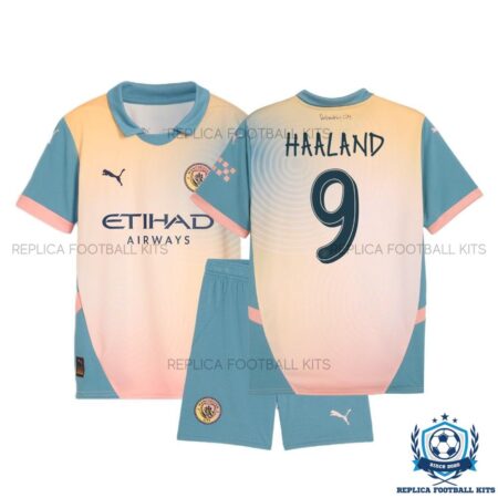 Man City Haaland 9 Definitely City Kid Replica Kit 24/25 - overview