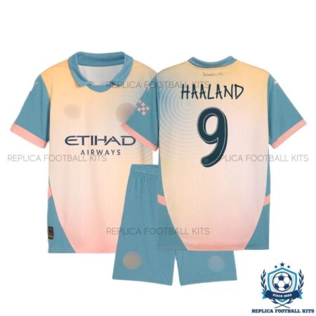 Man City Haaland 9 Definitely City Kid Replica Kit 24/25 - overview