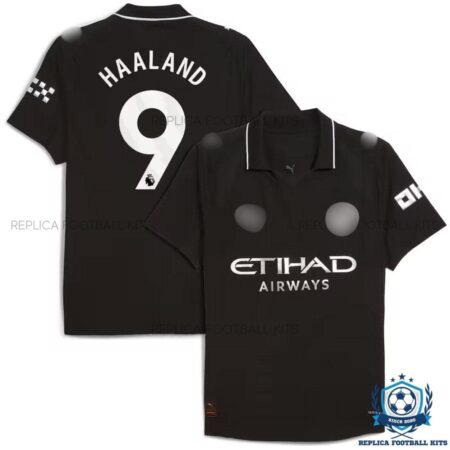 Man City Haaland 9 Away Men Replica Shirt 25/26 - overview