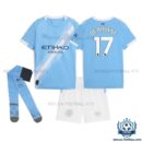 Man City De Bruyne 17 Home Kid Replica Kit 25/26 - overview