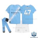 Man City Foden 47 Home Kid Replica Kit 25/26 - overview