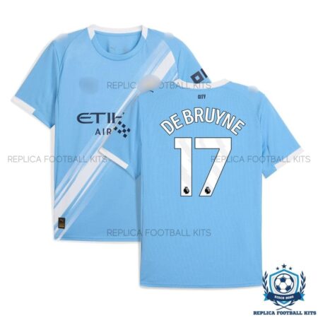 Man City De Bruyne 17 Home Men Replica Shirt 25/26 - overview