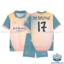 Man City De Bruyne 17 Definitely City Kid Replica Kit 25/26 - overview