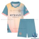 Manchester City Definitely City Kid Replica Kit 24/25 - front view